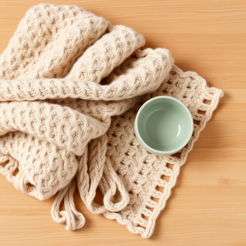 Soft knit blanket